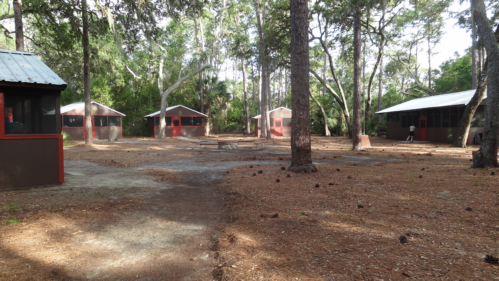 One of Bravo Company's camp sites.